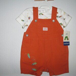 Carter's Kids 6 Months 3-6 Mo.  Eric Carle's.  Bugs. New